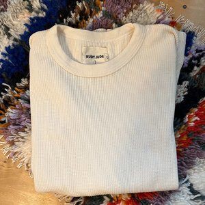 Rudy Jude Adult Signature Thermal Top Natural S -NWOT